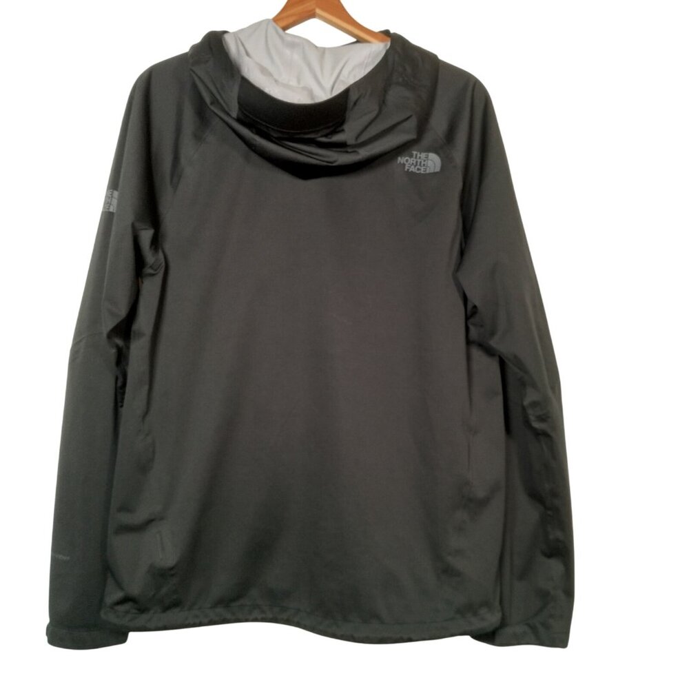 The North Face Jacket Men Medium Black Lightweight Hooded Dryvent BCG Gamma Logo - Picture 2 of 14